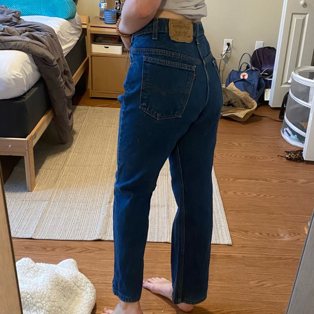 Vintage Orange Tab Levi Jeans